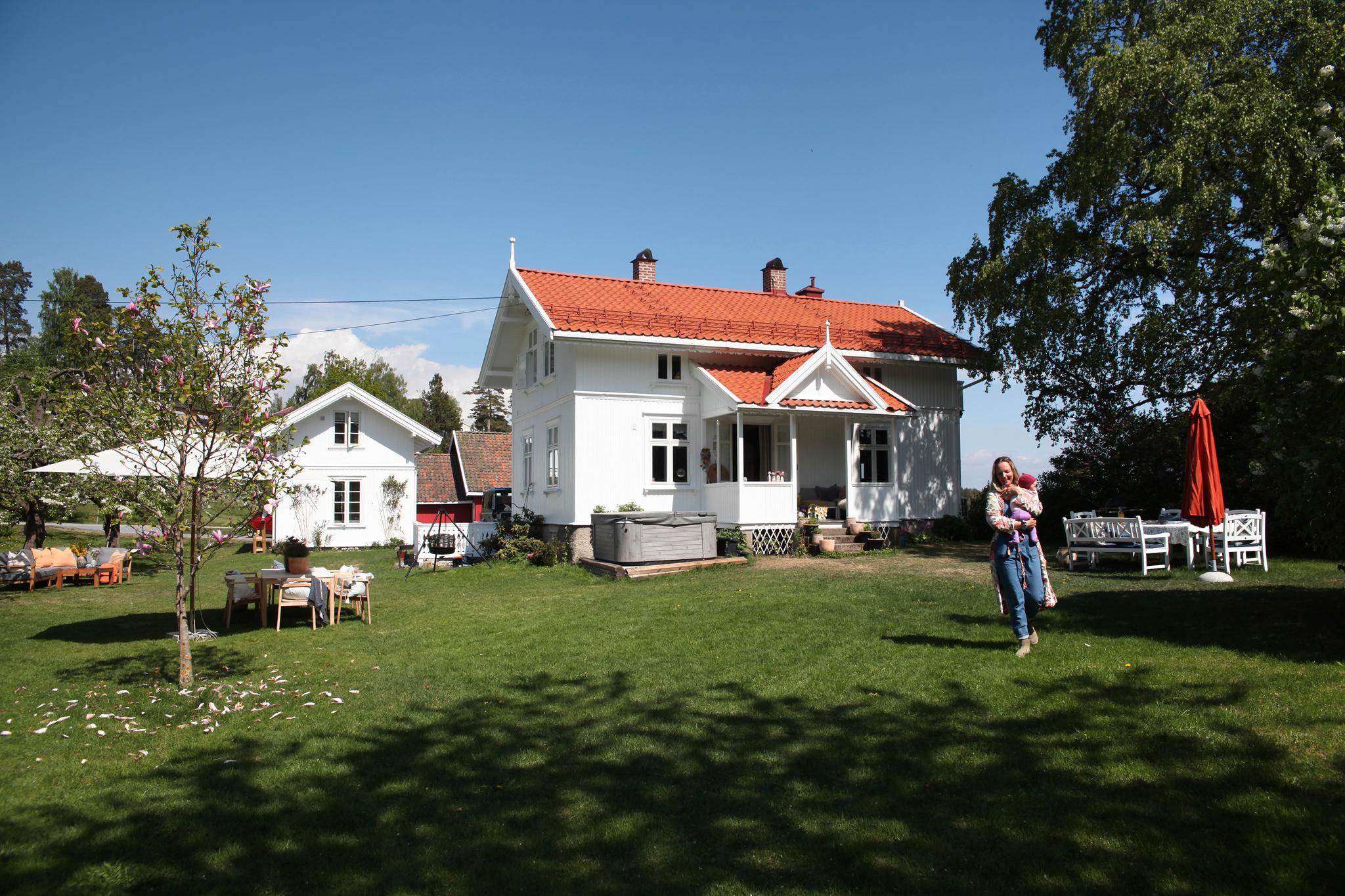 Vakker natur og håndverk på Bekkelund Gård